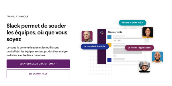 agence marketing slack