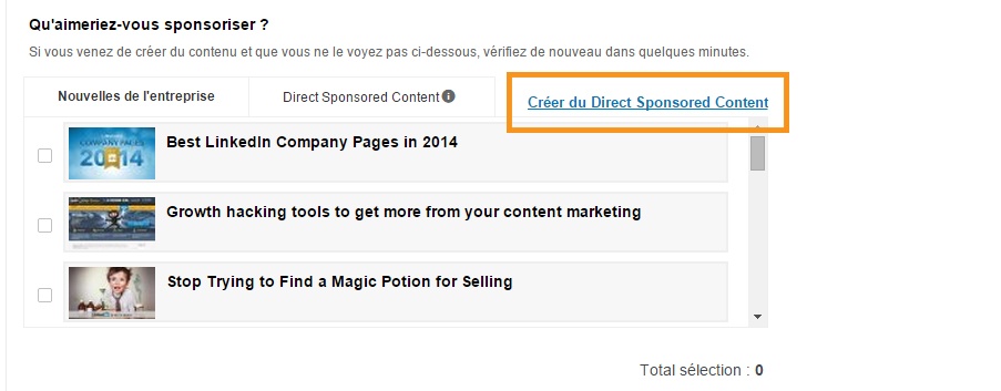 publicité sponsorisée linkedin publicité sponsorisée linkedin