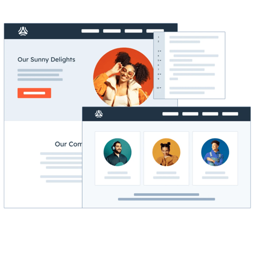 Agence Creation site web hubspot